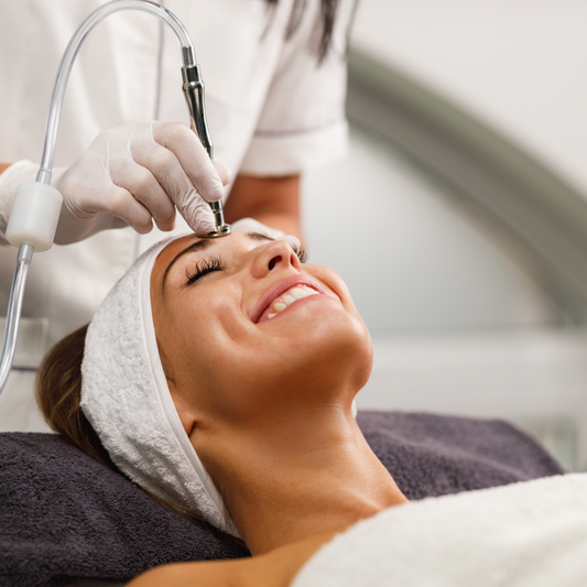 Microdermabrasion facial