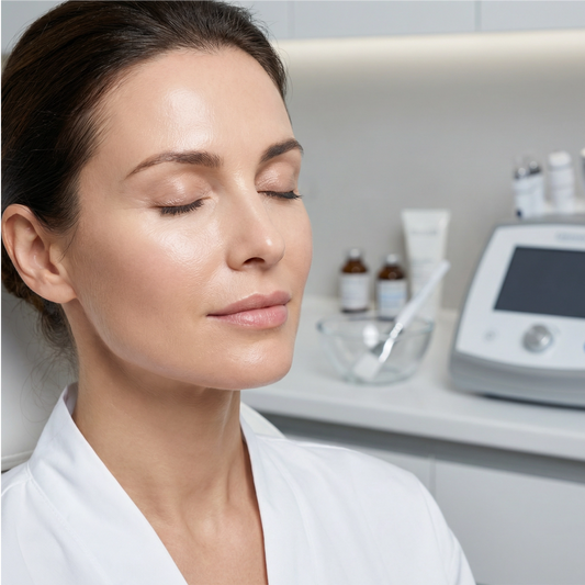 LED and oxygen facial